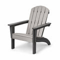 Adirondack Stuhl Kunststoff Grau 88 cm Hoch