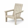Adirondackstuhl aus Massivholz Beige
