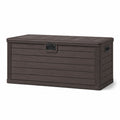 Gartenbox Kunststoff Braun