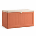 Gartenbox Polypropylen 120x50x60 cm Orange Beige